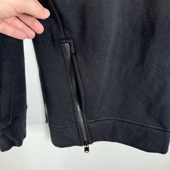 Athleta Cozy Karma Side Zip Funnel Neck Pullover Sweatshirt Size Medium Tall - Picture 5 of 10